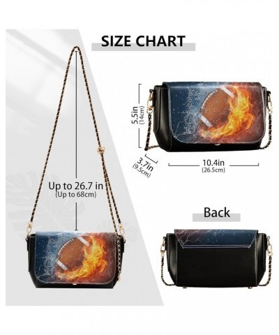 Crossbody Bags for Women Trendy Women's Black Shoulder Bag Small PU Leather Flap Cross Body Bag Handbags Pattern16 $18.03 Cro...