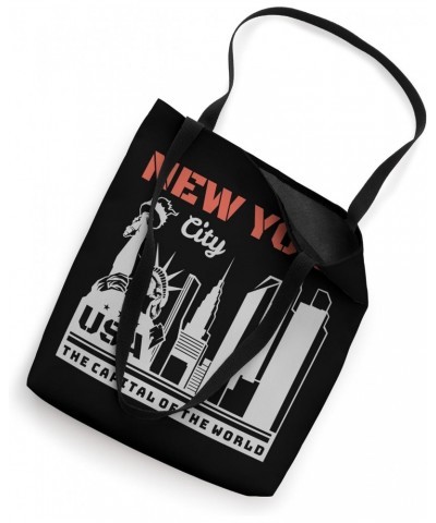 New York The City Of NYC USA Famous City Landmarks Tote Bag $10.70 Totes