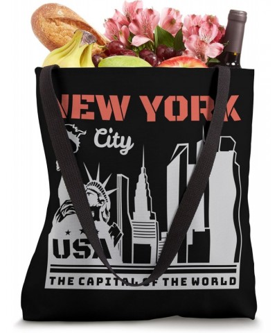 New York The City Of NYC USA Famous City Landmarks Tote Bag $10.70 Totes