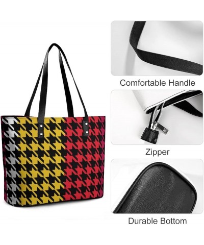 Large Capacity Satchel Tote Bag Casual Shoulder Bag Soft Leather Purse Color120 $16.51 Totes