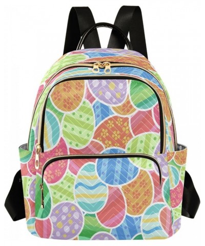 Fashion Backpack Mini Backpack Purse Casual Daily Backpack Colorful Easter Egg for Travel for College Work Medium $17.10 Back...