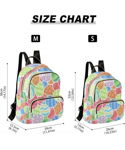 Fashion Backpack Mini Backpack Purse Casual Daily Backpack Colorful Easter Egg for Travel for College Work Medium $17.10 Back...