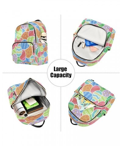 Fashion Backpack Mini Backpack Purse Casual Daily Backpack Colorful Easter Egg for Travel for College Work Medium $17.10 Back...