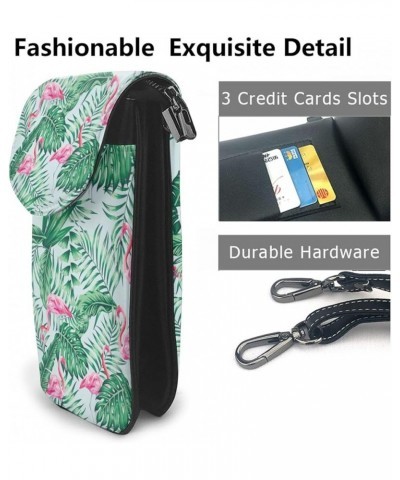 Small Crossbody Phone Bags for Women Leather Cell Phone Purse Wallet Color 5 $14.84 Crossbody Bags