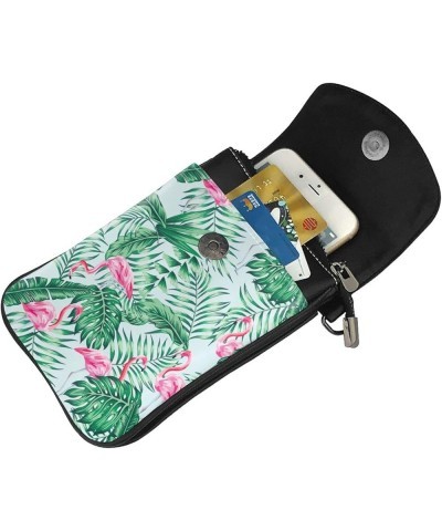 Small Crossbody Phone Bags for Women Leather Cell Phone Purse Wallet Color 5 $14.84 Crossbody Bags