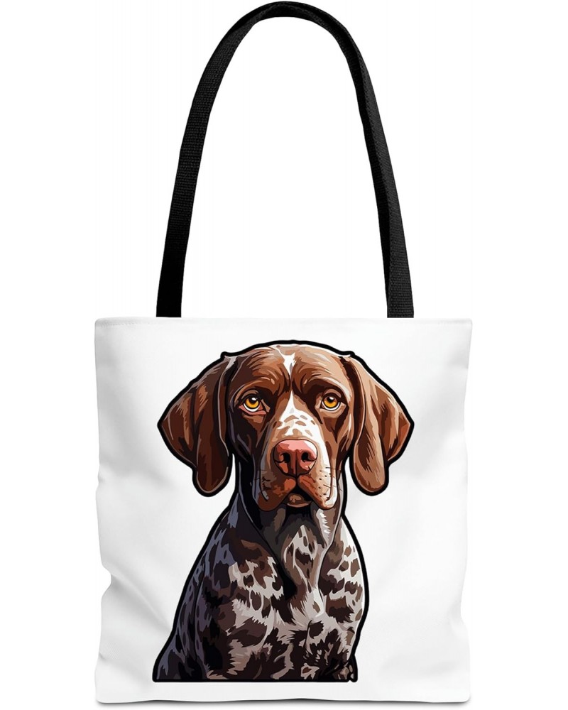 German Shorthaired Pointer Tote Bag for Women Men Casual Tote Bag Cloth Canvas Shopping Bags with Handles Cute Bags Everyday ...