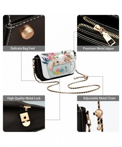 Crossbody Bags for Women Trendy Women's Black Shoulder Bag Small PU Leather Flap Cross Body Bag Handbags Pattern4 $16.39 Cros...