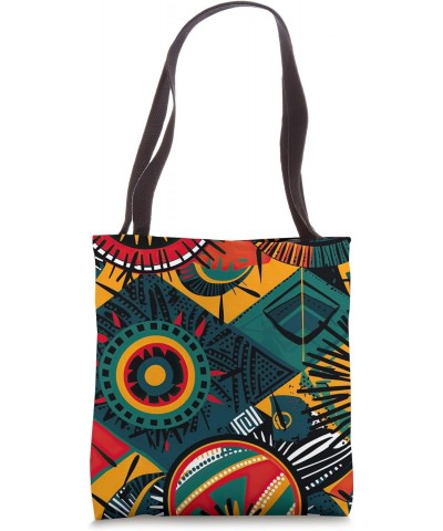 Colorful African Ankara Print Style Tote Bag $10.75 Totes