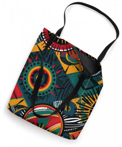 Colorful African Ankara Print Style Tote Bag $10.75 Totes