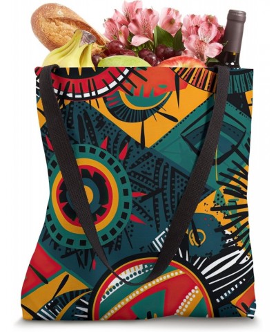 Colorful African Ankara Print Style Tote Bag $10.75 Totes