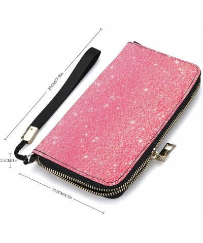 Soft PU Leather Clutch Long Bifold Wallet, Coin Purse Credit Pass Case, Unisex Durable Card-Holder Slim Billfold Money Storag...