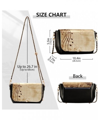 Crossbody Bags for Women Trendy Women's Black Shoulder Bag Small PU Leather Flap Cross Body Bag Handbags Pattern25 $22.95 Cro...