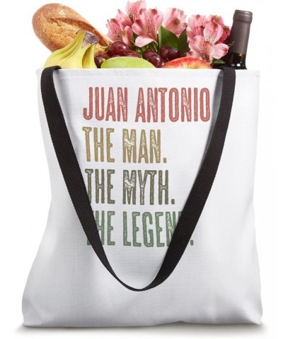 JUAN ANTONIO the Man the Myth the LEGEND | Mens Boys Name - Tote Bag $12.60 Totes