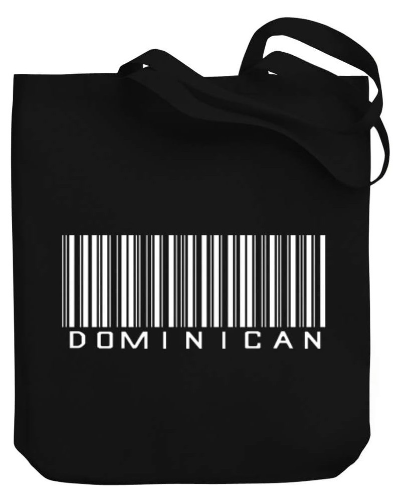 Dominican Top Barcode Canvas Tote Bag 10.5" x 16" x 4 $17.20 Totes