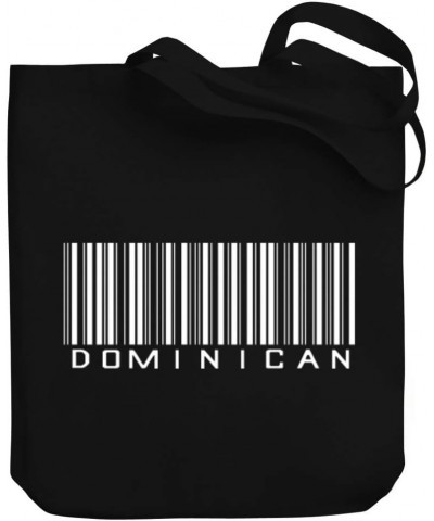 Dominican Top Barcode Canvas Tote Bag 10.5" x 16" x 4 $17.20 Totes