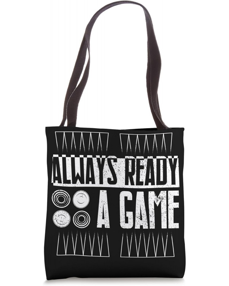 Backgammon Player Board Game Backgammon Tote Bag $11.70 Totes