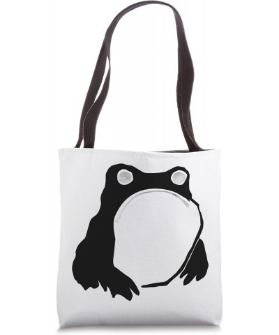 Unimpressed Frog by Japanese Aesthetic Matsumoto Hoji Toad Tote Bag $9.67 Totes