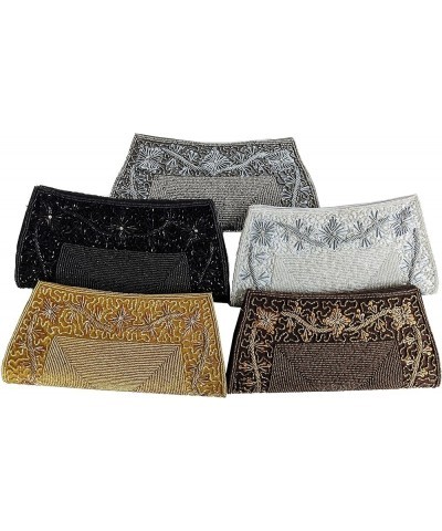 Handmade Beaded Purse, Evening Clutches For Wedding And Party, Purses For Women Black $21.56 Evening Bags