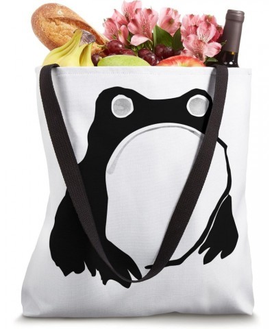 Unimpressed Frog by Japanese Aesthetic Matsumoto Hoji Toad Tote Bag $9.67 Totes