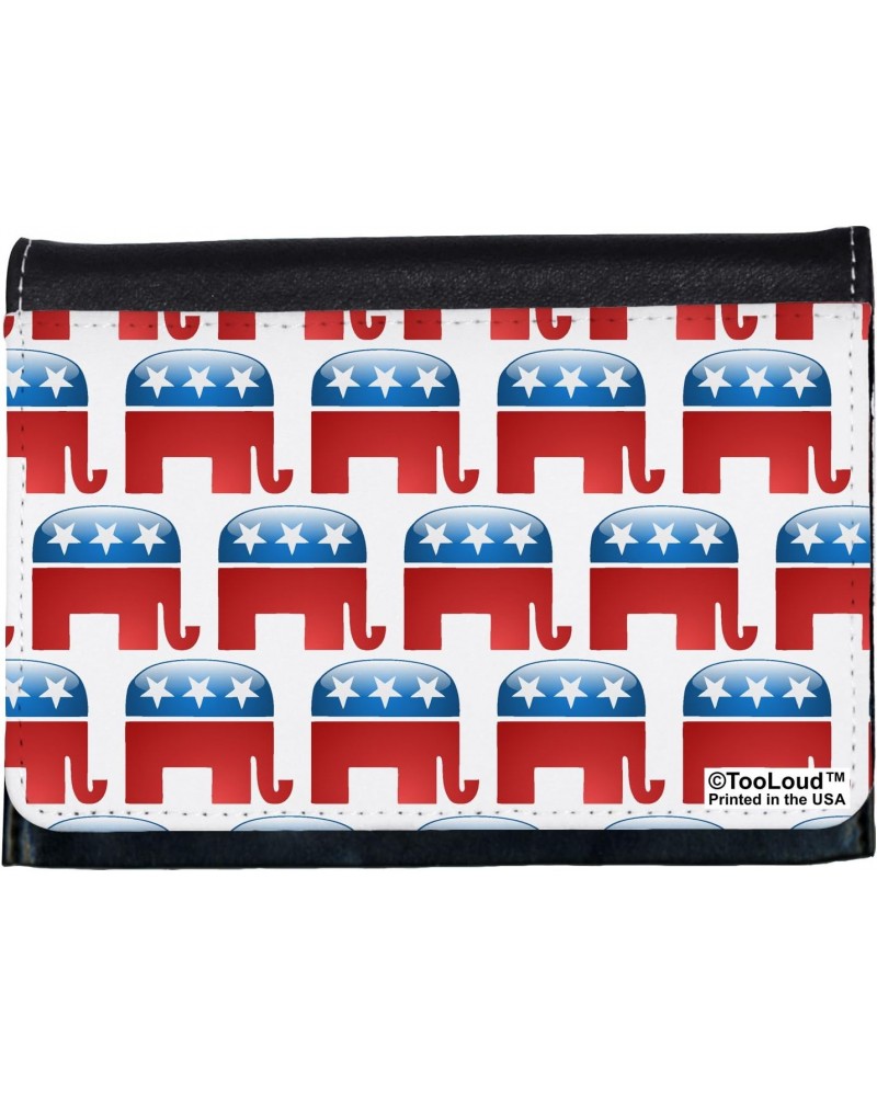 Republican Symbol All Over Ladies Wallet All Over Print $15.59 Wallets