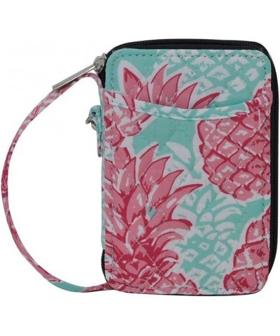 Southern Summer Pineapple Quilted Wristlet Wallet $10.17 Wristlets