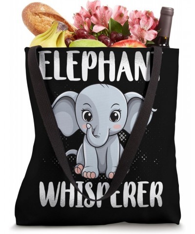 Elephant Lover Baby Elephant - Funny Elephant Whisperer Tote Bag $9.68 Totes