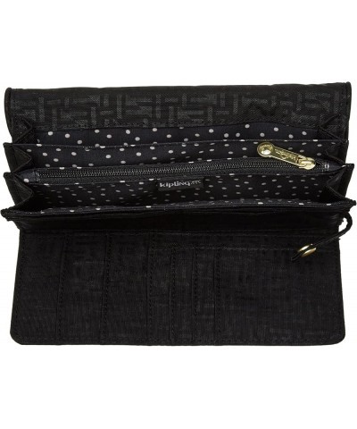 Women's Supermoney Wallet Black (Black Pylon Emb) $31.86 Wallets