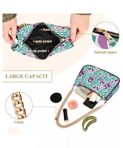 Women Chain Shoulder Purse Bag With Zipper Trendy Lovely Sea Otters Print, Hobo Tote Clutch Handbags with Chain Strap $13.01 ...