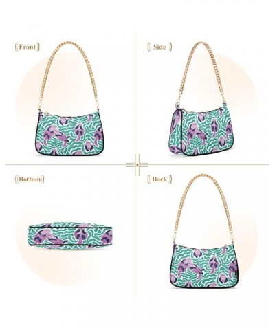 Women Chain Shoulder Purse Bag With Zipper Trendy Lovely Sea Otters Print, Hobo Tote Clutch Handbags with Chain Strap $13.01 ...