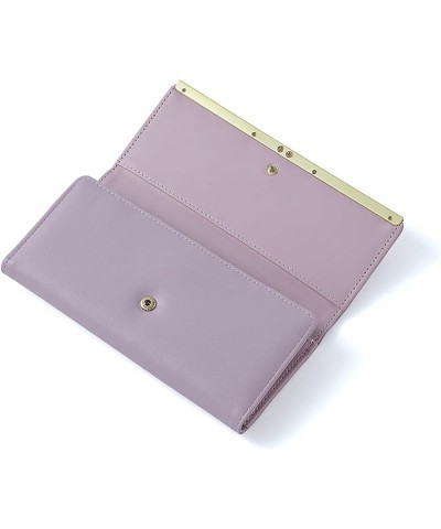 Womens Wallets PU Leather Clutch Long Wallet for Women Card Holder Phone Organizer Ladies Travel Purse (Purple) Red $10.91 Wa...