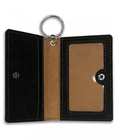 ID Holder Wallet, Flag of Afghanistan, Personalized Engraving Included (Light Brown) Black with Silver $15.39 Wallets