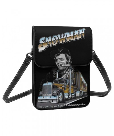 Smokey And The Bandit Jerry Reed Snowman Small Cell Phone Purse Cell Phone Purse Clutch Handbag For Womens Female $14.99 Cros...