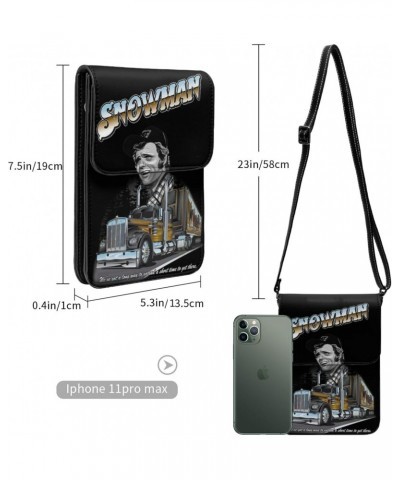 Smokey And The Bandit Jerry Reed Snowman Small Cell Phone Purse Cell Phone Purse Clutch Handbag For Womens Female $14.99 Cros...