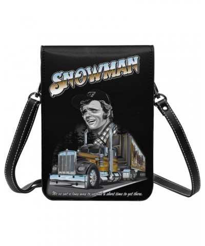 Smokey And The Bandit Jerry Reed Snowman Small Cell Phone Purse Cell Phone Purse Clutch Handbag For Womens Female $14.99 Cros...