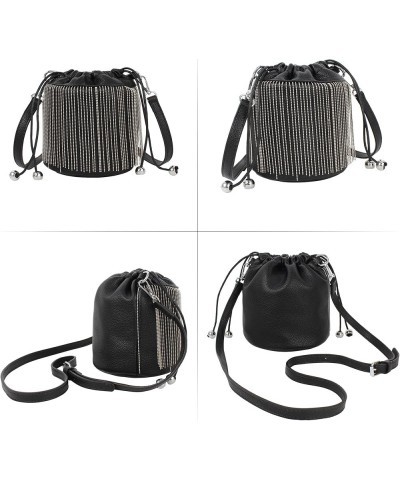 Buddy Handbag Women Rivet Shell Bag Fashion Tassel Shoulder Crossbody Bag Chic Tote Purse Tassels¡ªblack $22.19 Totes