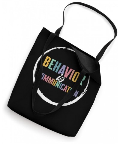 Special Education Behavior Is Communication Tee, Ed Teacher' Tote Bag $17.01 Totes