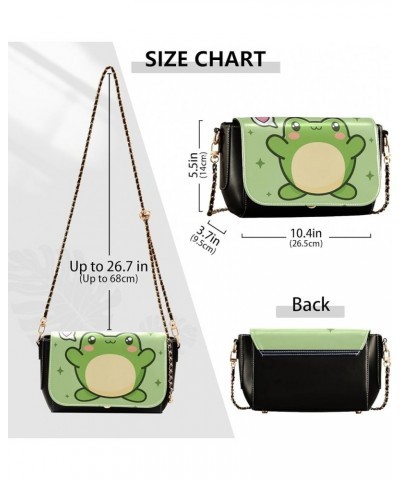 Crossbody Bags for Women Trendy Women's Black Shoulder Bag Small PU Leather Flap Cross Body Bag Handbags Pattern1 $17.62 Cros...