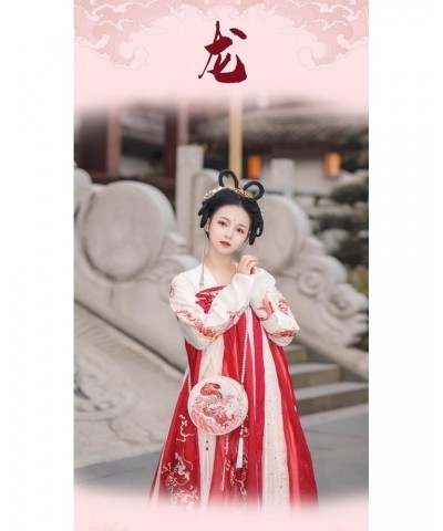 20cm Hanfu Bag China-Chic Embroidery Antique Cross Body Bag Novelty and Creativity $41.20 Crossbody Bags