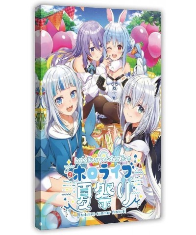 Hololive Gawr Gura Moona Hoshinova Shirakami Fubuki Usada Pekora Poster Canvas Poster Wall Art Decor Print Picture Paintings ...