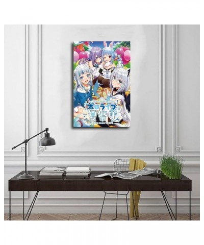 Hololive Gawr Gura Moona Hoshinova Shirakami Fubuki Usada Pekora Poster Canvas Poster Wall Art Decor Print Picture Paintings ...