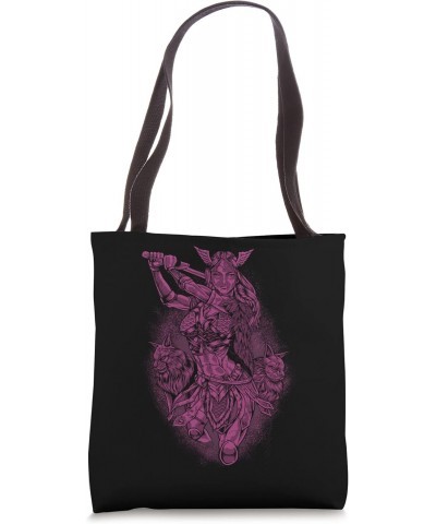 With Norwegian Forest Cats - Viking Love Goddess Freya Tote Bag $14.70 Totes