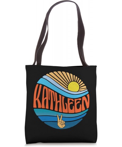 Kathleen Shirt Vintage Sunset Kathleen Groovy Tie Dye Tote Bag $13.90 Totes