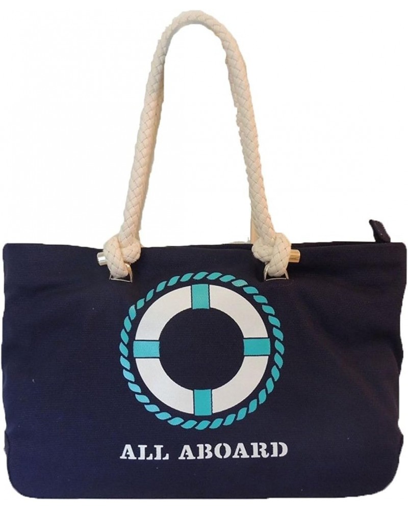 Jitney All Aboard Rudy Tote, Navy $87.24 Totes