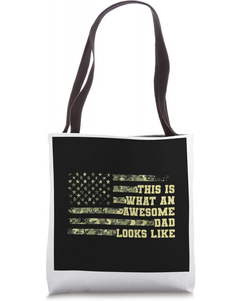 This is what an awesome dad father Father's day Tote Bag $16.51 Totes