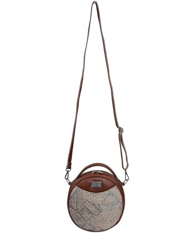 Round Sling Bag | Women Handbag | Ladies Handpurse Geo Optics $35.70 Handbags