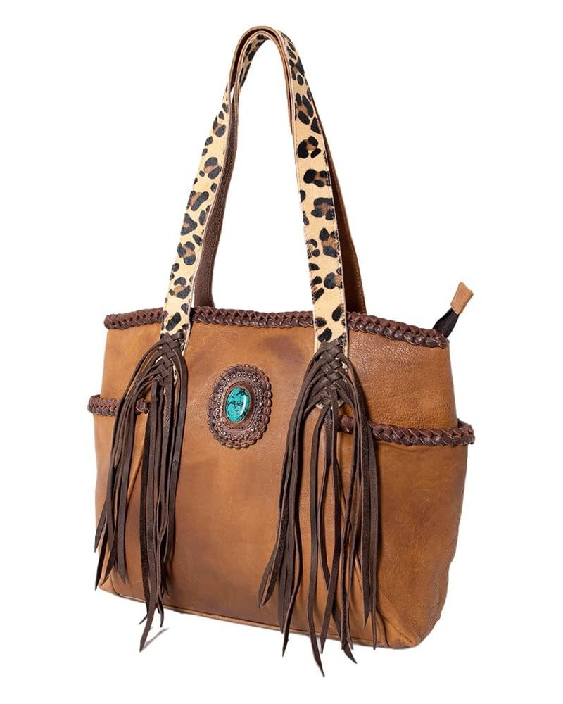 ADBGM252A Tote Genuine Leather Women Bag Western Handbag Purse $81.51 Totes