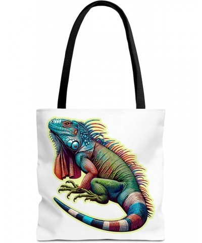 Iguana Tote Bag for Women Men Casual Tote Bag Cloth Canvas Shopping Bags with Handles Cute Bags Everyday Use 16" x 16" Aesthe...