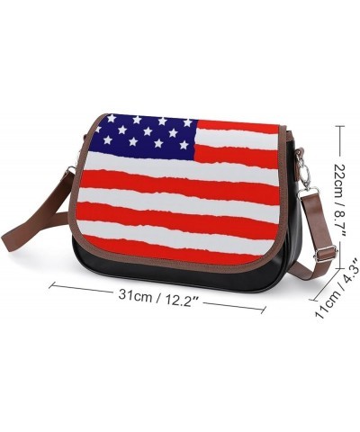 Women's Vintage Crossbody Bag Fashion Shoulder Bag Purse With Adjustable Strap Color1731 $16.67 Totes