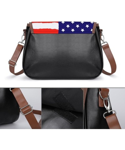 Women's Vintage Crossbody Bag Fashion Shoulder Bag Purse With Adjustable Strap Color1731 $16.67 Totes