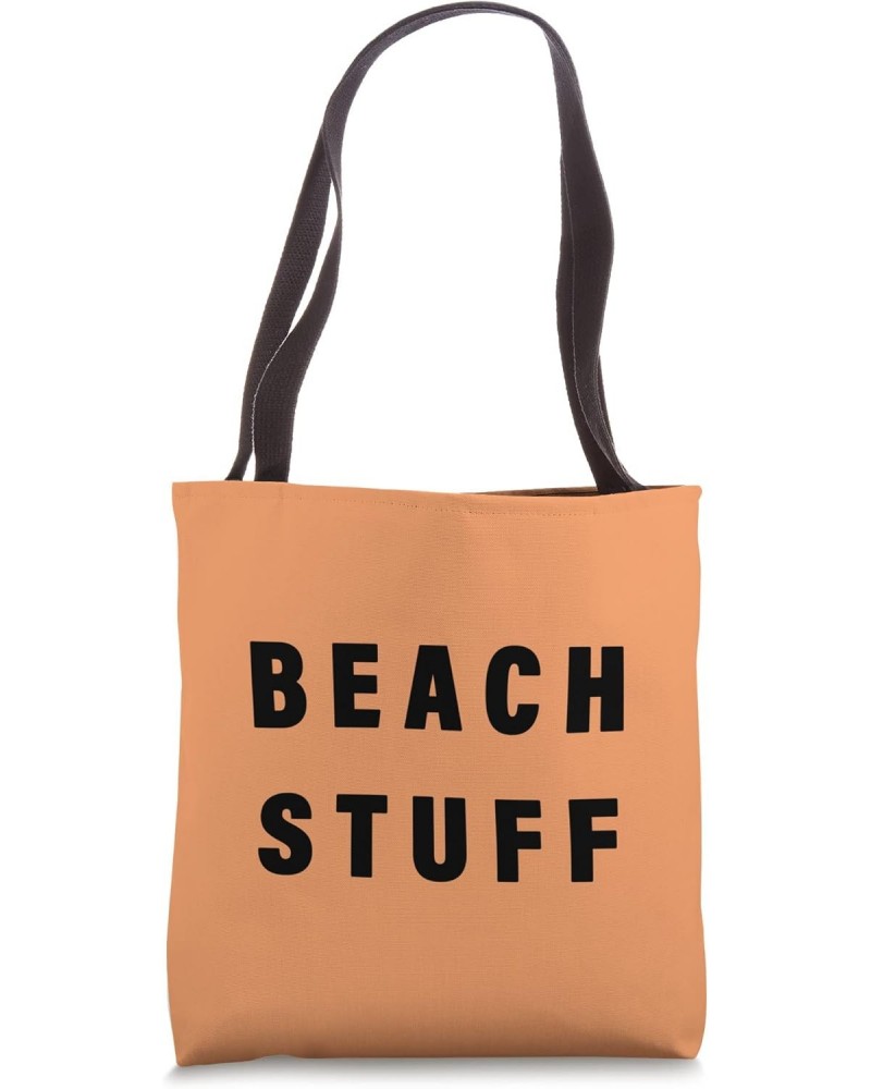 BEACH STUFF Tote Bag $14.31 Totes